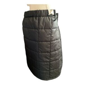Tory Burch Quilted Mini Skirt Black Size XL US 12